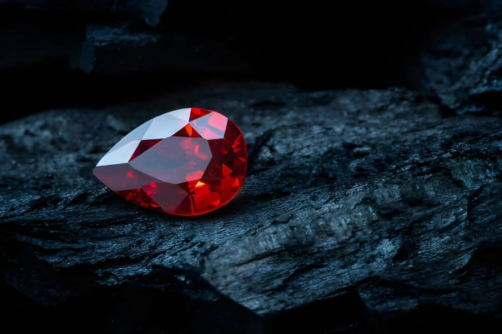 Un rubis taillé