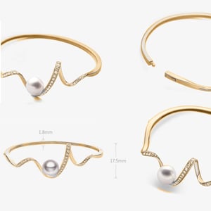 Bracelet Jonc Ondine, vue 5