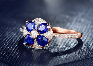 Fleur bleue, vue 6
