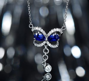 Papillon bleu, vue 4
