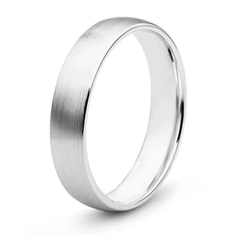 Alliance diamant Platine Homme