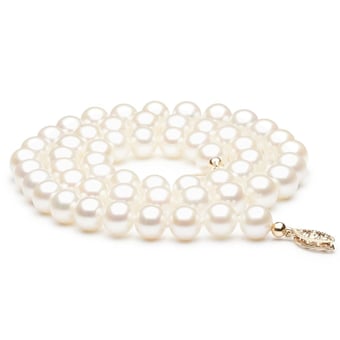 Collier Mistinguett I Perle de culture 7/7.5mm, AAA I Gemperles