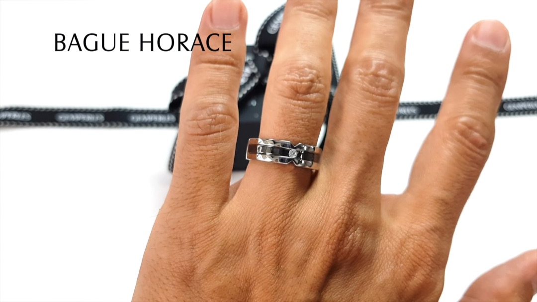 Anello Horace - Oro bianco | Gemperles