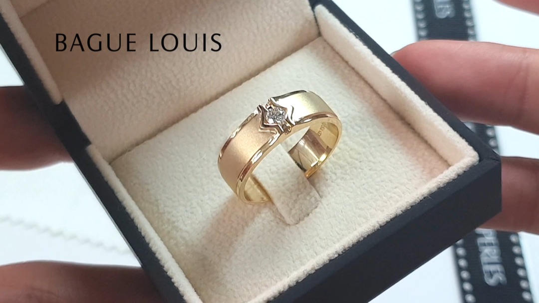 Anello Luis - Oro giallo | Gemperles
