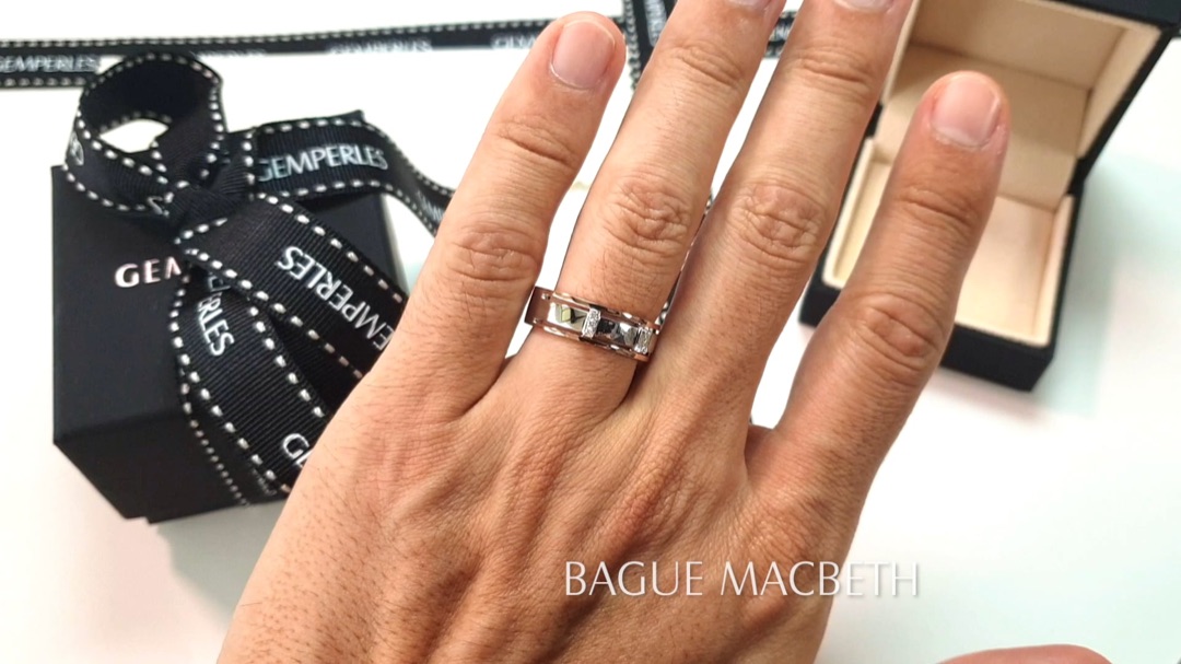 Bague Macbeth - 2 Ors I Gemperles