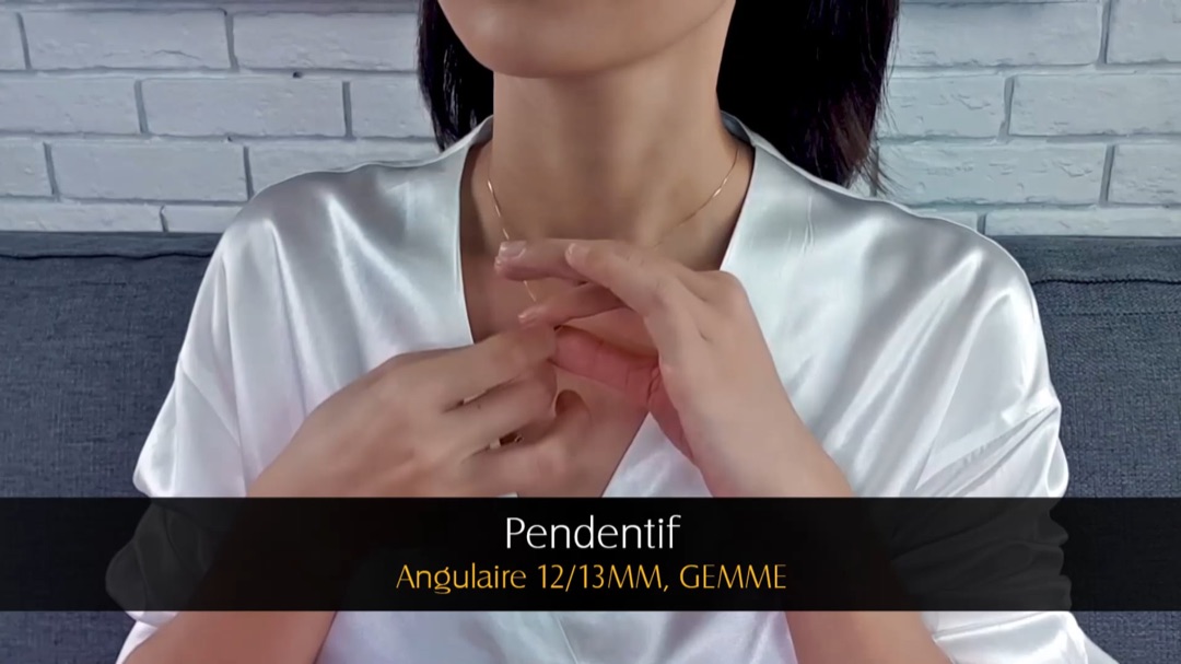 Pendentif Angulaire - Or Jaune, Diamant & Perle des Mers Du Sud 12/13mm, GEMME | Gemperles