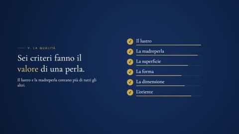 La qualità